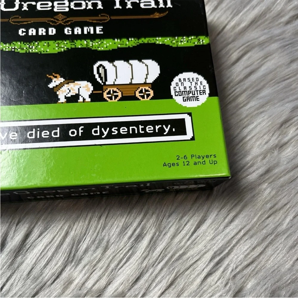The Oregon Trail Card Game Target Exclusive Pressman Complete